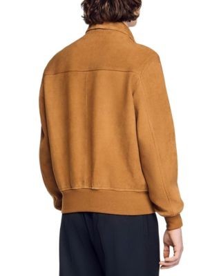 Sandro Thomas Suede Leather Jacket