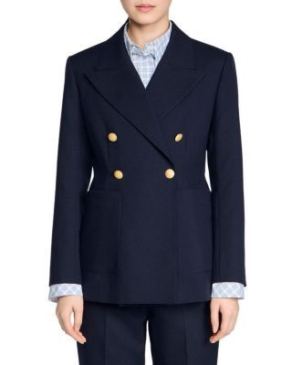 Sandro Slim Fit Suit Jacket