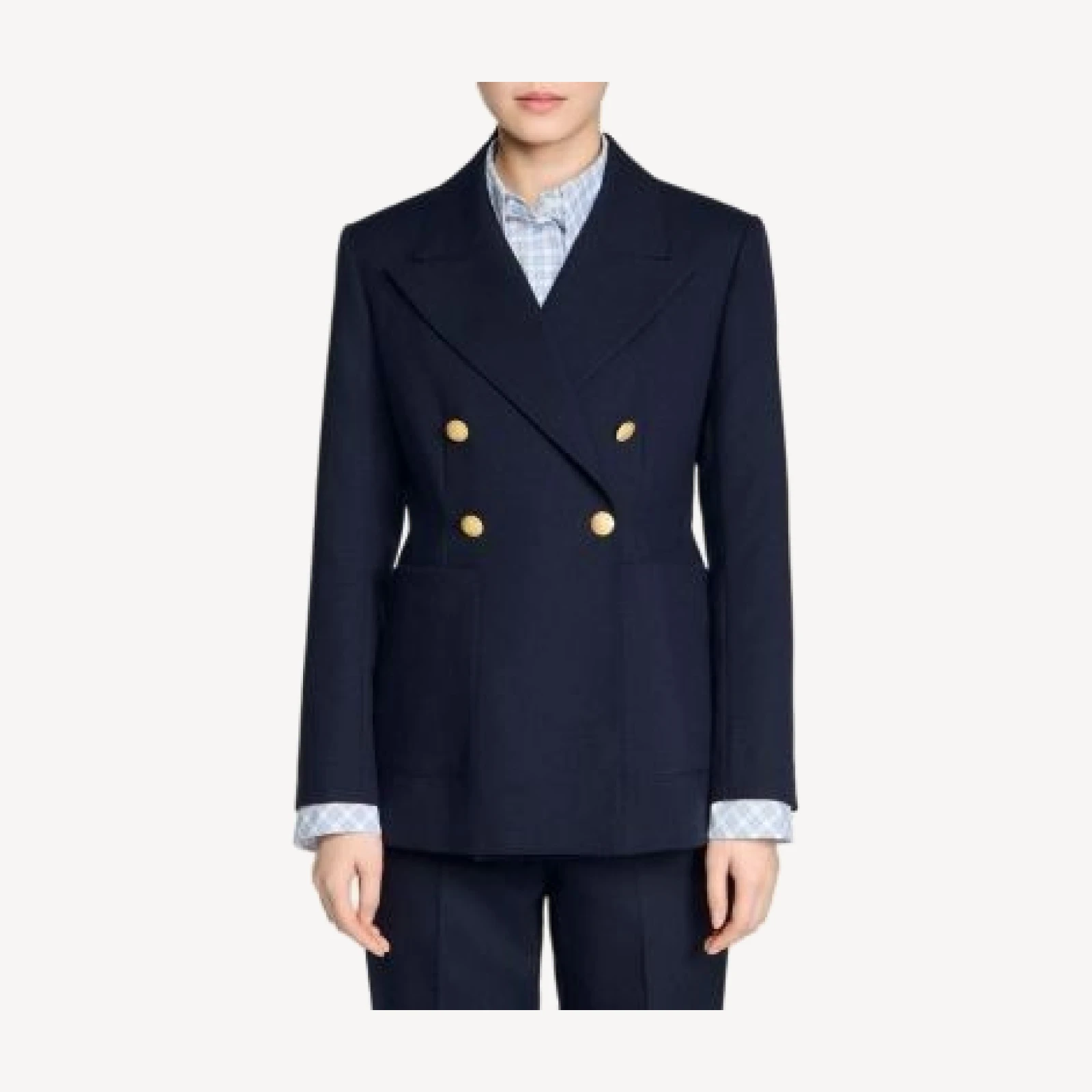 Sandro Slim Fit Suit Jacket