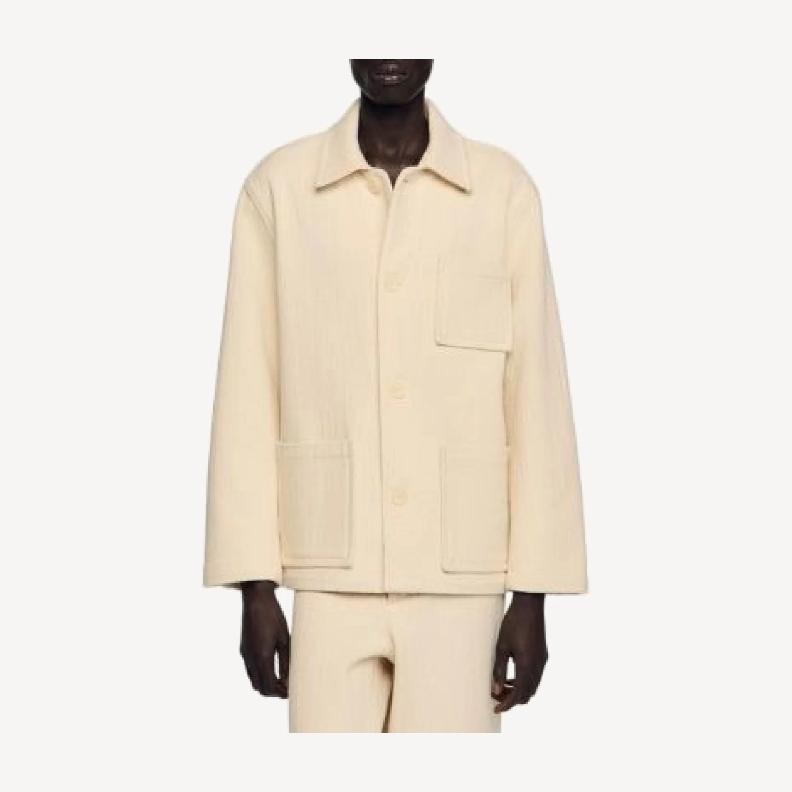 Sandro Cotton Worker Jacket