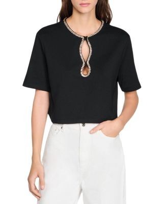 Sandro Cropped Tee