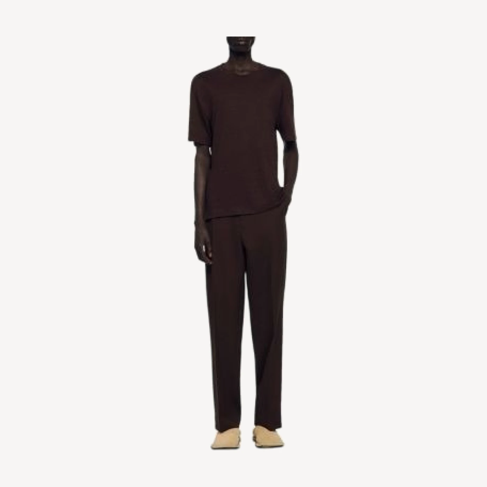 Sandro Clash Linen Tee