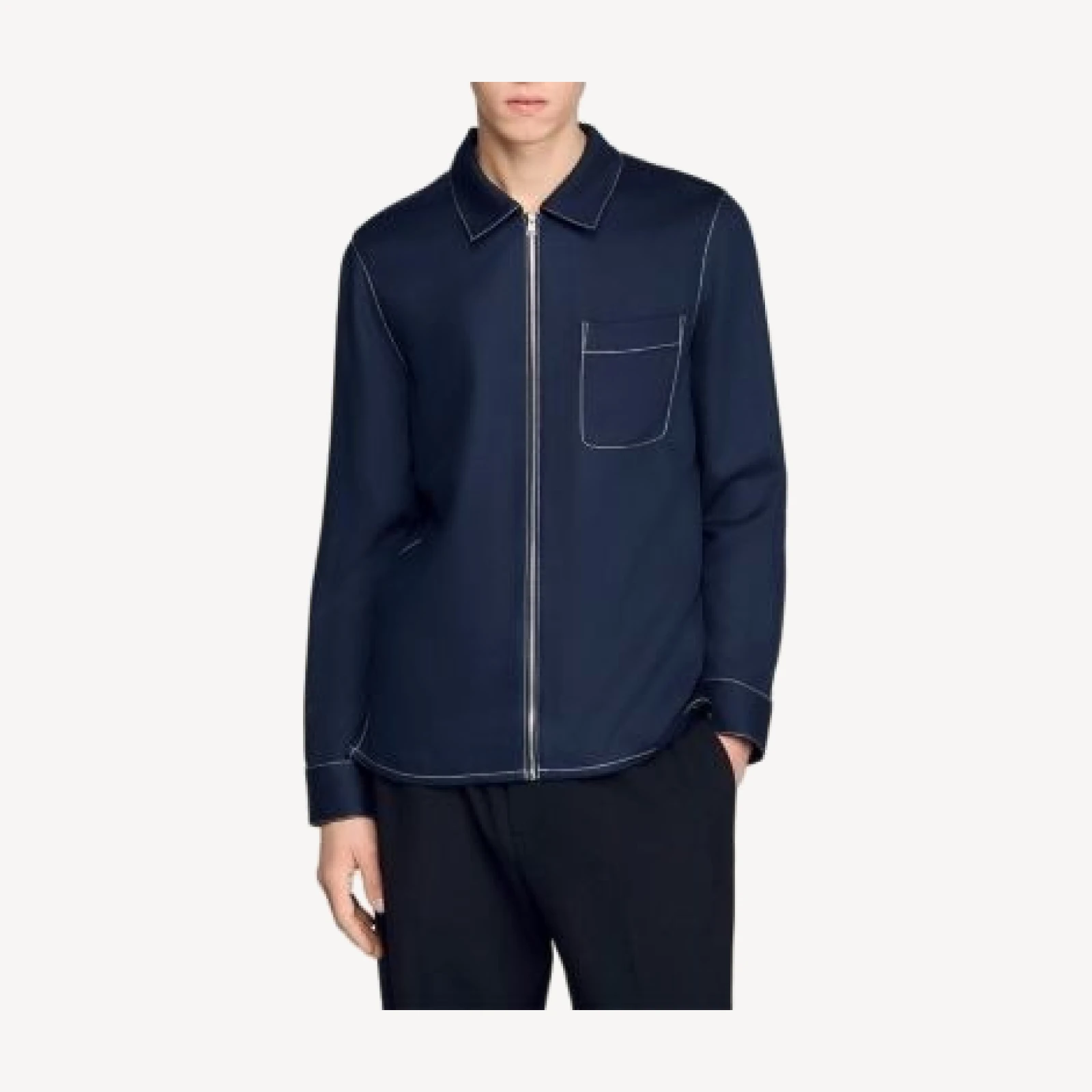 Sandro Zip Up Jacket