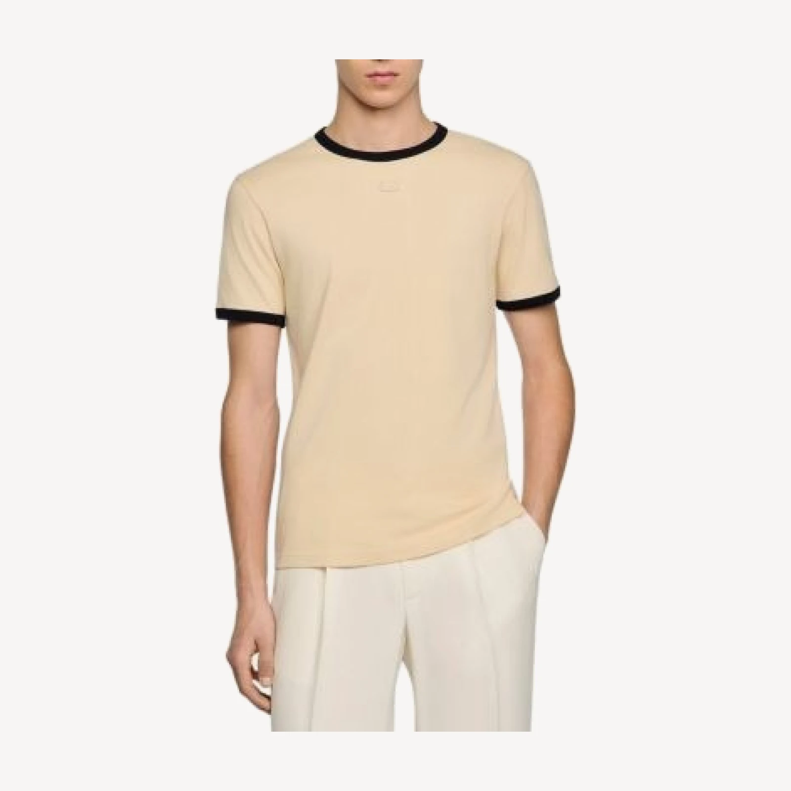 Sandro Logo Ringer Tee