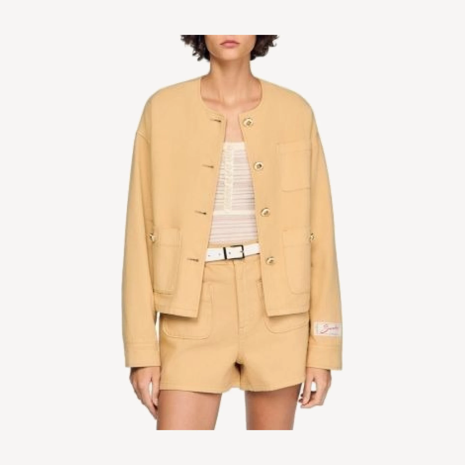 Sandro Dallas Denim Jacket
