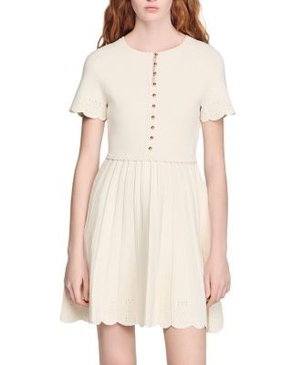 Sandro Short Knit Dress