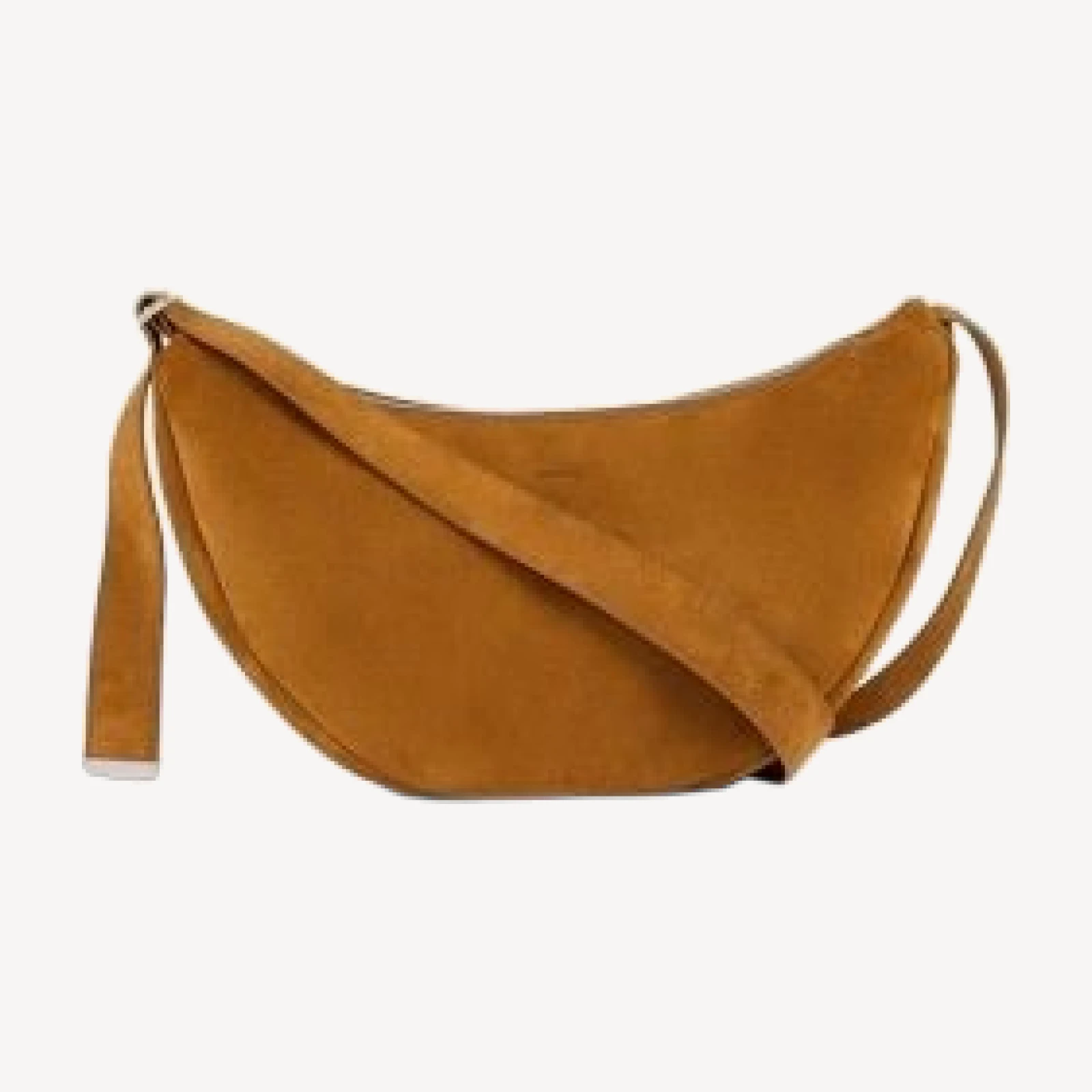 Sandro Split Leather Zip Hobo Bag
