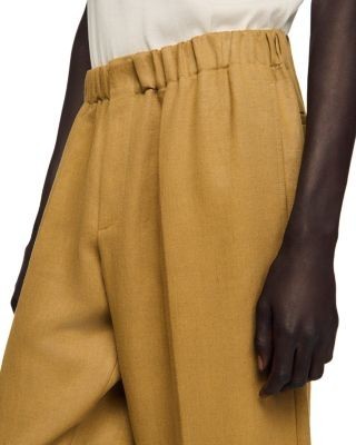 Sandro Alpha Wide Leg Elastic Trousers
