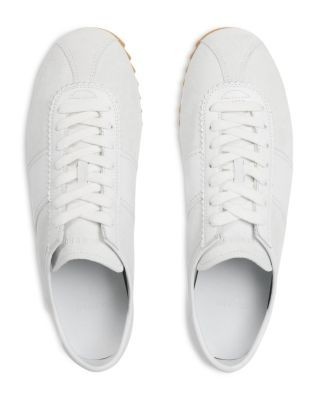 Sandro Soft Runner Split Leather Sneakers