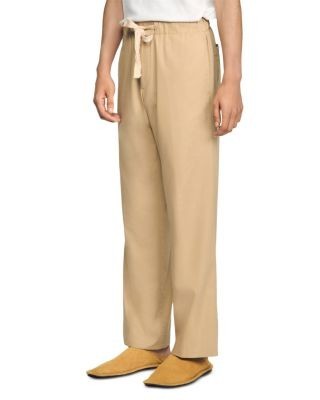 Sandro Wide Fit Cotton Rope Pants