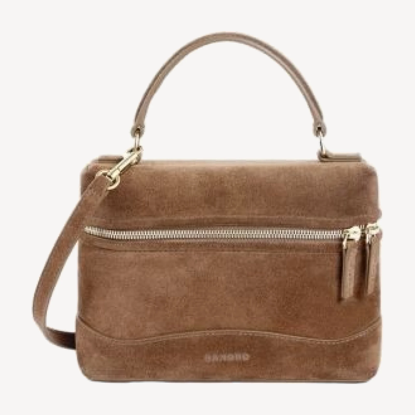 Sandro Tangolino Suede Bag