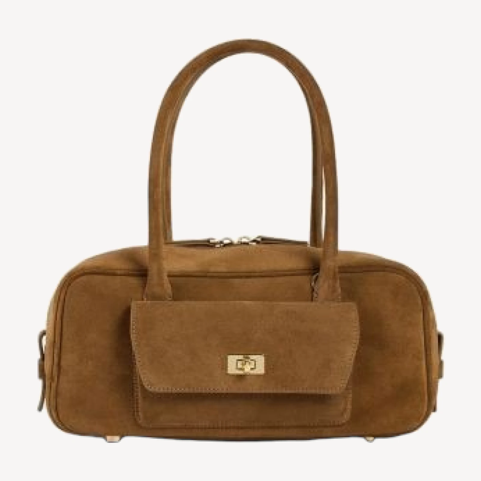 Sandro Ezmehralda Suede Crossbody Bag