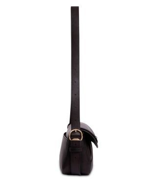 Sandro Le Mambo Medium Leather Crossbody Bag