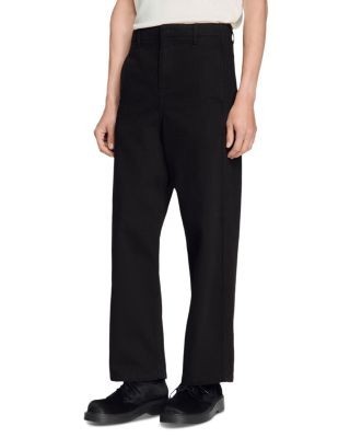 Sandro Barrel Fit 28.7 Jeans in Chocolate