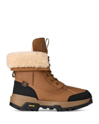 Ugg Men's Adirondack Xxv Faux Fur Lined Waterproof Lace Up Boots