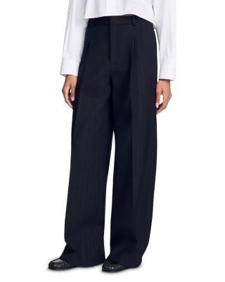 Sandro Wide Leg Pants