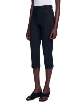Sandro Safran Slim Capri Pants