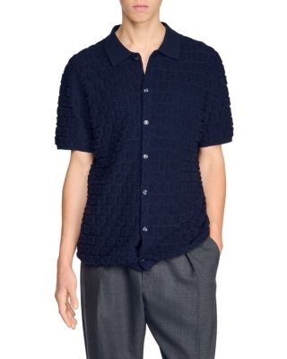 Sandro Pablo Terry Knit Shirt