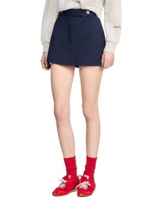 Sandro Altheora Pinstriped Skort