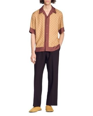 Sandro Micro Cross Motif Shirt