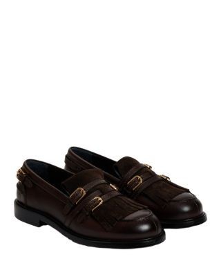 Sandro Women's Buckle Loafers