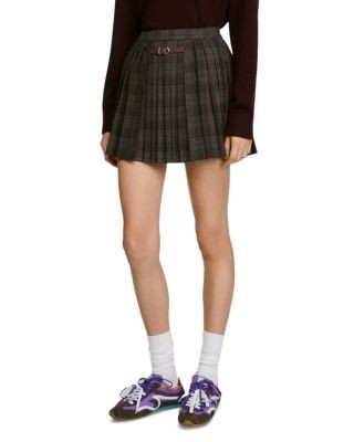Sandro Kayla Pleated Skirt
