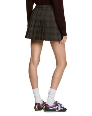 Sandro Kayla Pleated Skirt
