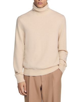 Sandro Cashmere Turtleneck Sweater