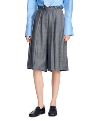Sandro Nathan Wool Embellished Shorts