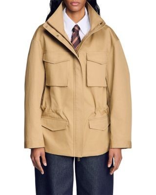 Sandro Adjustable Waist Jacket