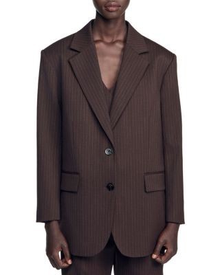 Sandro Amanda Tailored Suit Jacket