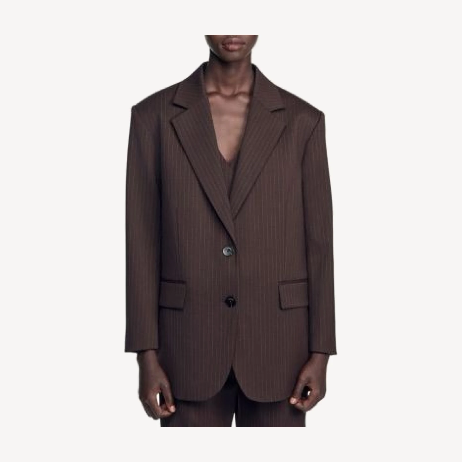 Sandro Amanda Tailored Suit Jacket