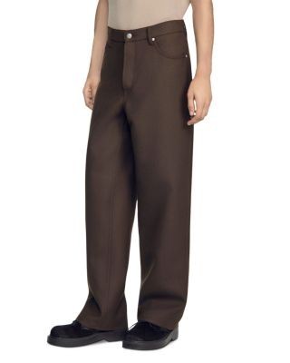 Sandro Baggy Five Pocket Trousers