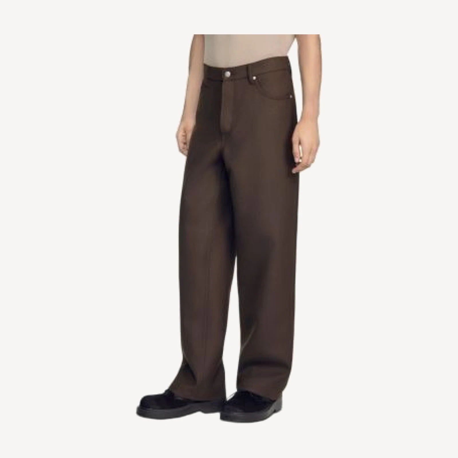 Sandro Baggy Five Pocket Trousers