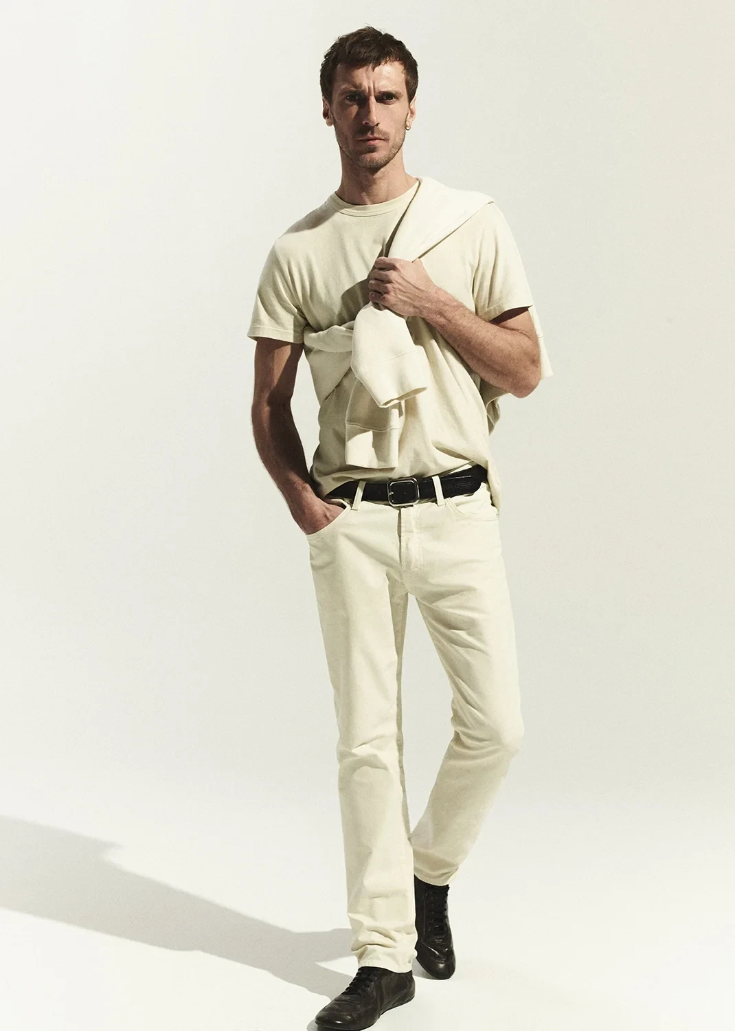 Everyday Short Sleeve Tee in Ecru
