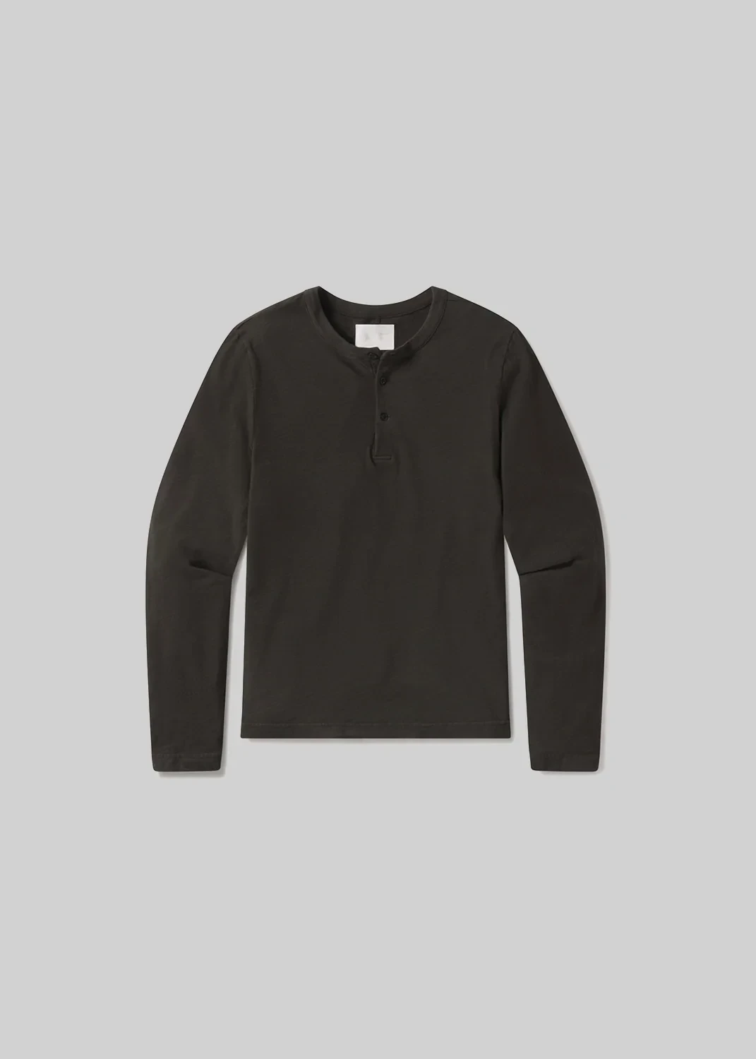 Three Button Henley in Forest