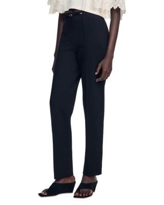 Sandro Straight Leg Pants