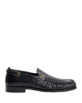 Sandro Women's Leather Buckle Loafers