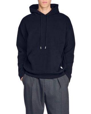 Sandro Oversized Cotton Hoodie