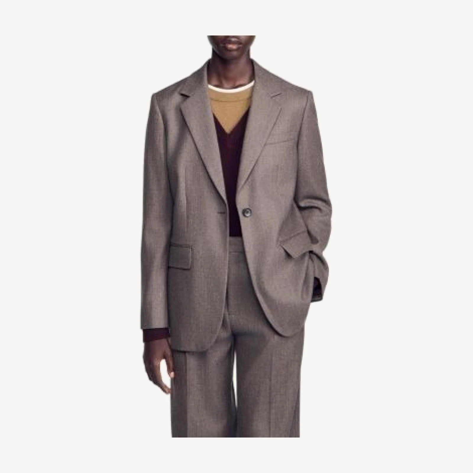 Sandro Alix Wool Blazer