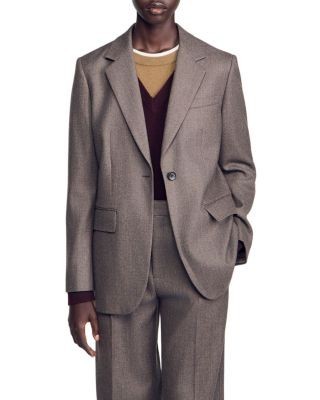 Sandro Alix Wool Blazer