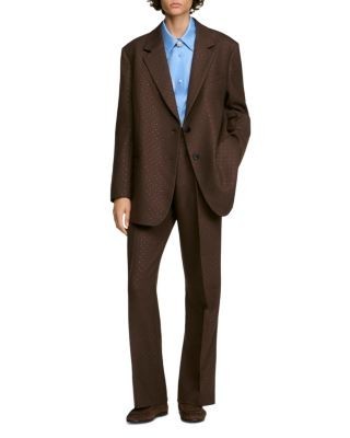Sandro Beatrice Relaxed Rhinestone Blazer