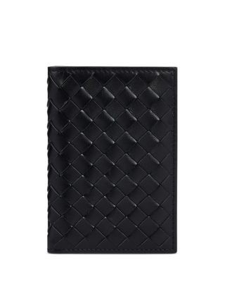 Sandro Braided Card Holder