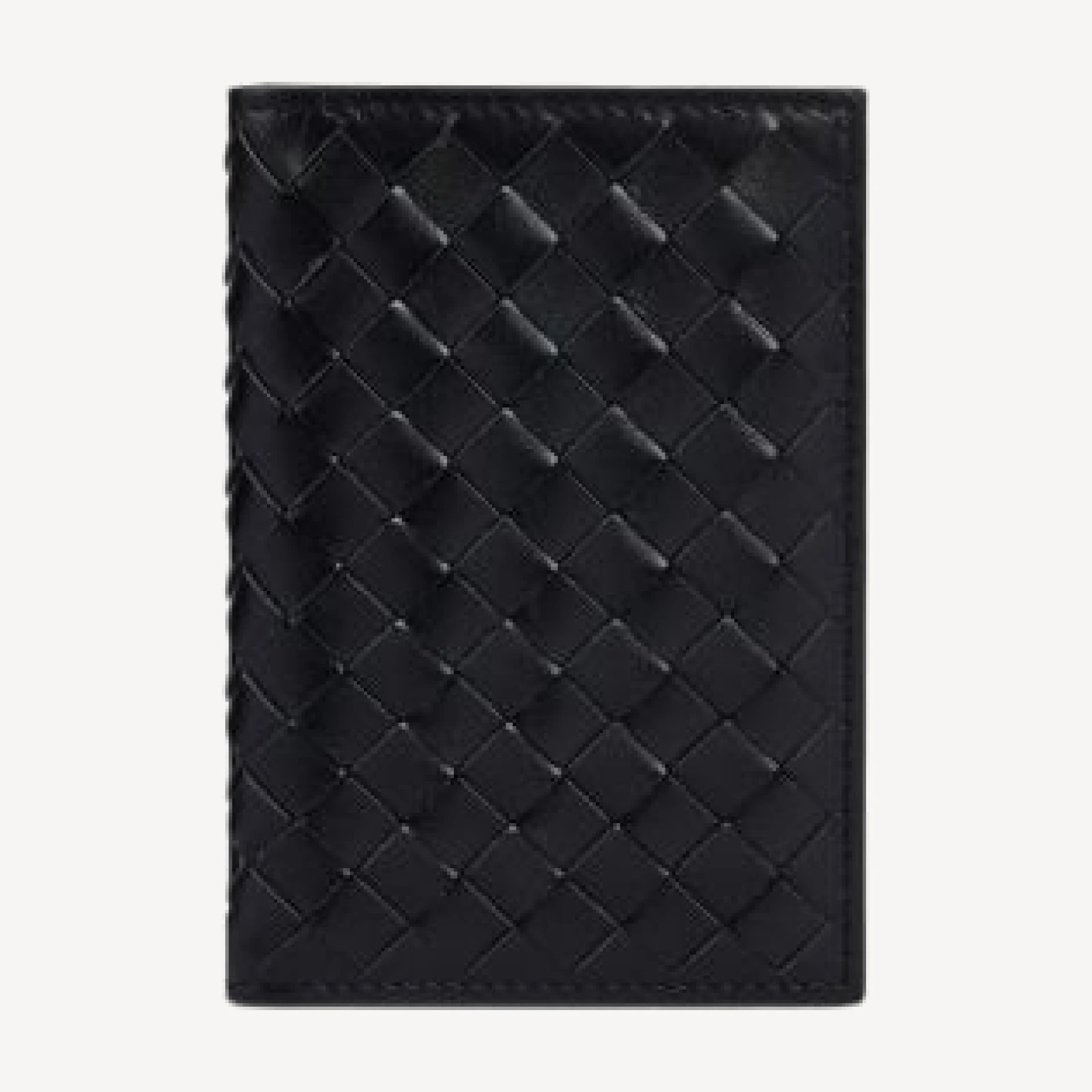 Sandro Braided Card Holder
