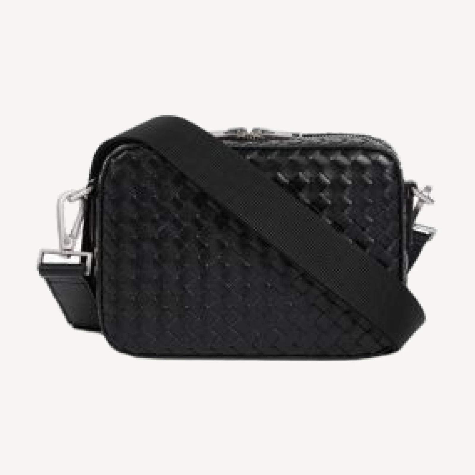 Sandro Small Braided Leather Shoulder Bag