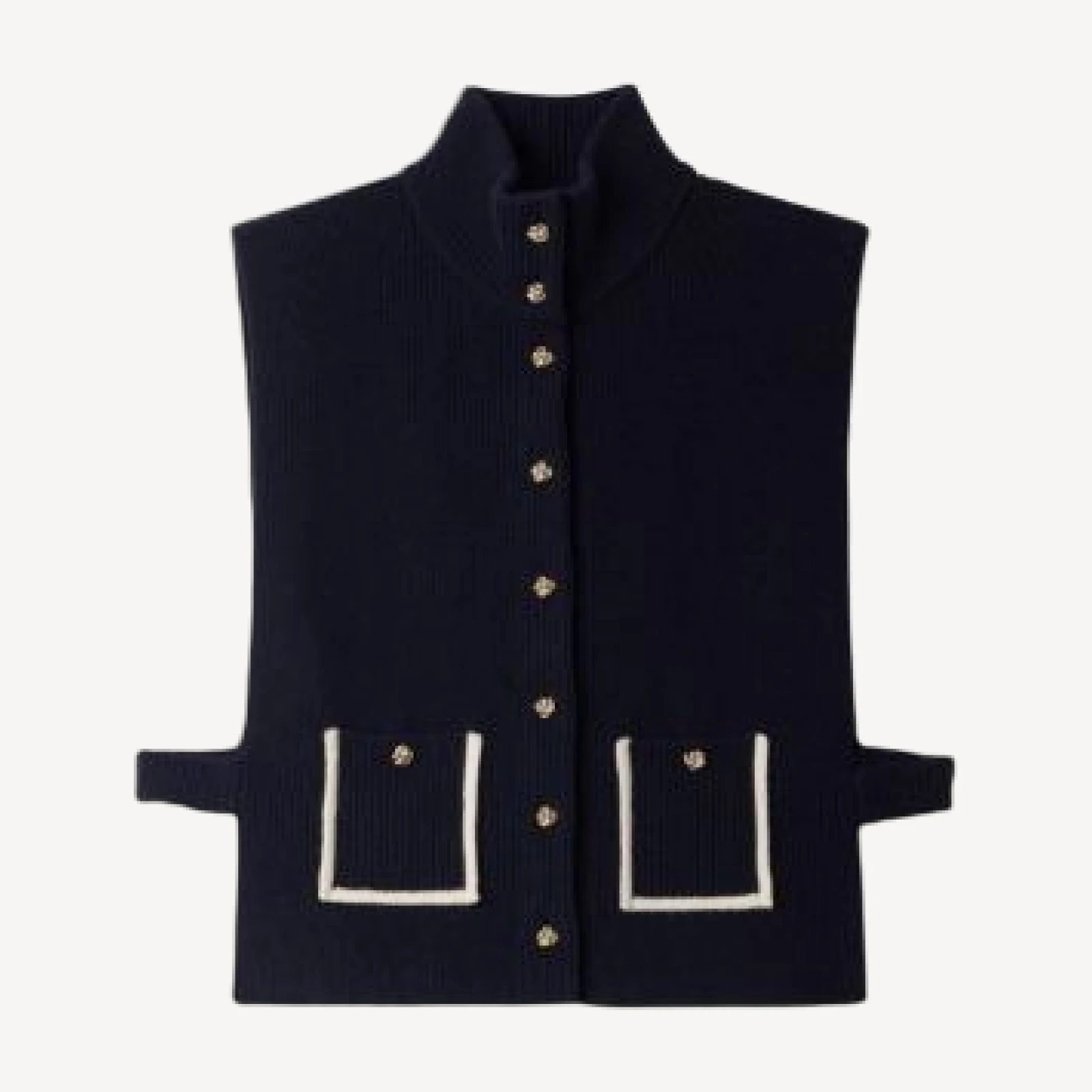Sandro Lucy Wool & Cashmere Vest