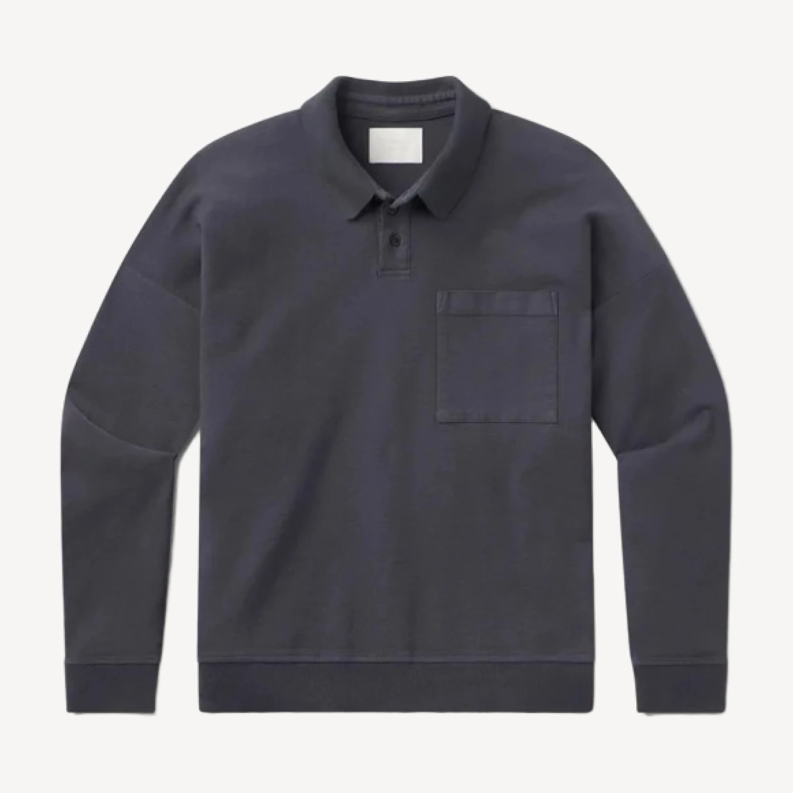 Rugby Polo in Charred Cedar