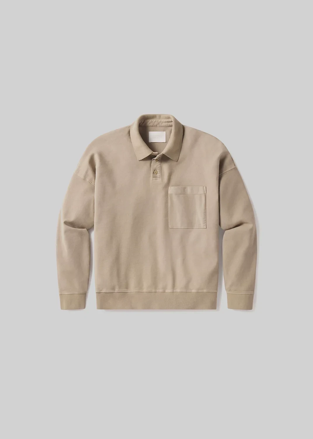 Rugby Polo in Vintage Stone