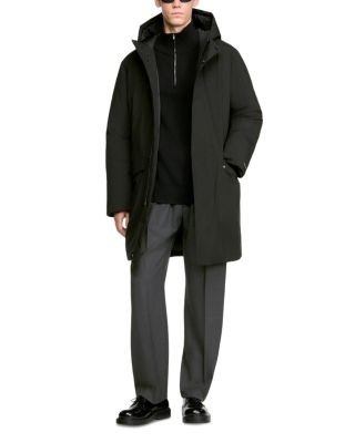 Sandro Scooter Hooded Parka