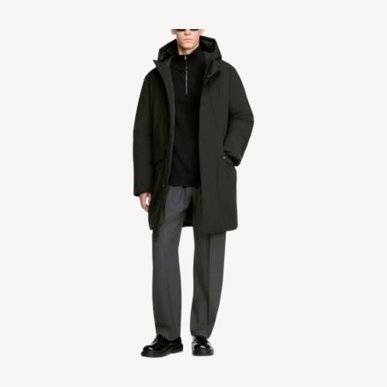 Sandro Scooter Hooded Parka